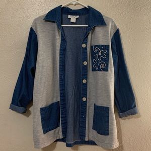 Vintage Adolfo Button Up